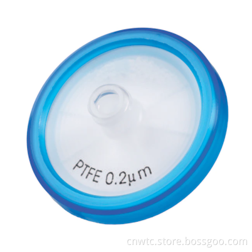 Membrane Syringe Filters: 0.22 Micron Sterile Filters in Materials like MCE, PES, PTFE, PVDF, RC, CA, GF, and Nylon